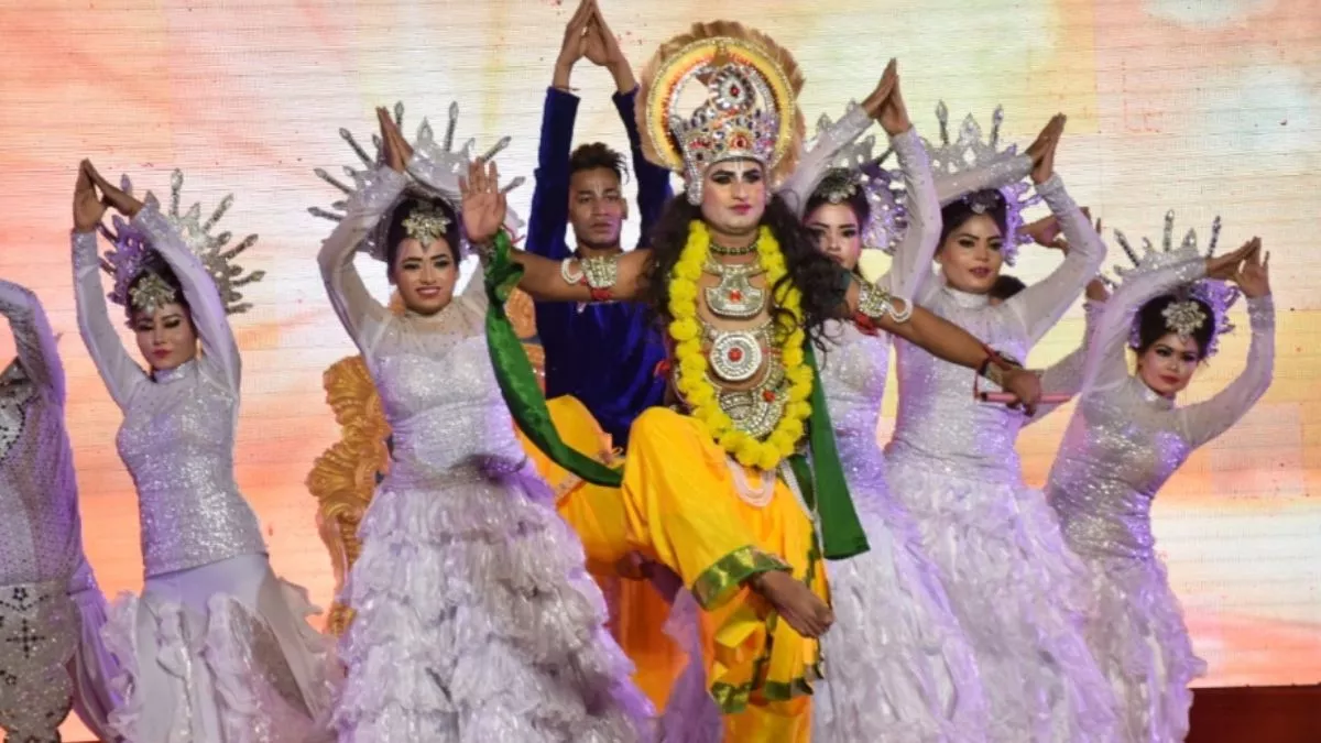 Ayodhya Ramleela 2022 अयोध्या की रामलीला में ...