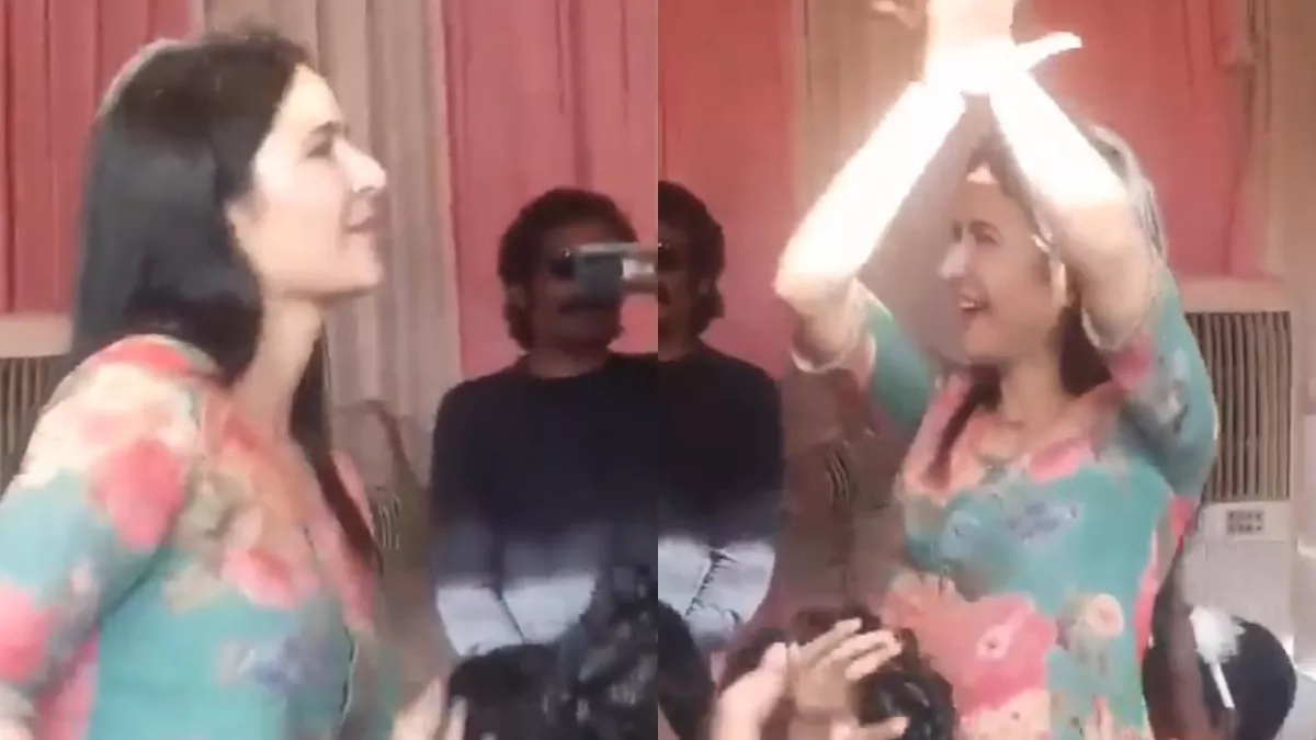 Katrina Kaif Video: तमिलनाडु में बच्चों संग कटरीना कैफ ने किया डांस, 'मालम पिता पिता दे' पर थिरकी एक्ट्रेस