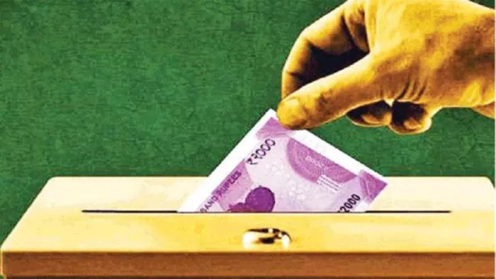 अव्यवस्था का फंदा है चुनावी चंदा। फाइल फोटो