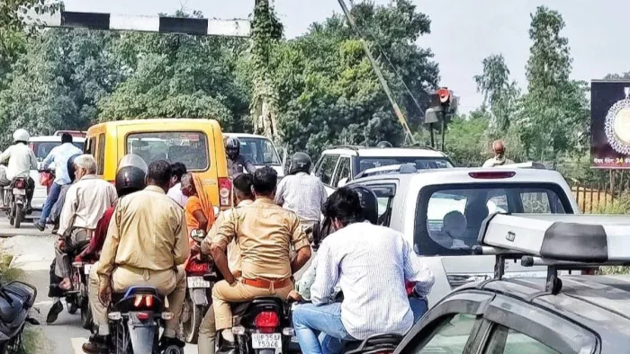 गया में आक्रोशित छात्रों ने जाम किया जीटी रोड (प्रतीकात्मक तस्वीर)