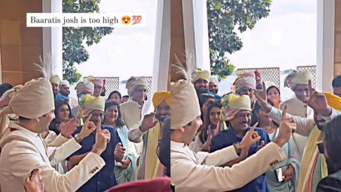 Raghav Chadha and Bhagwant Mann dance video