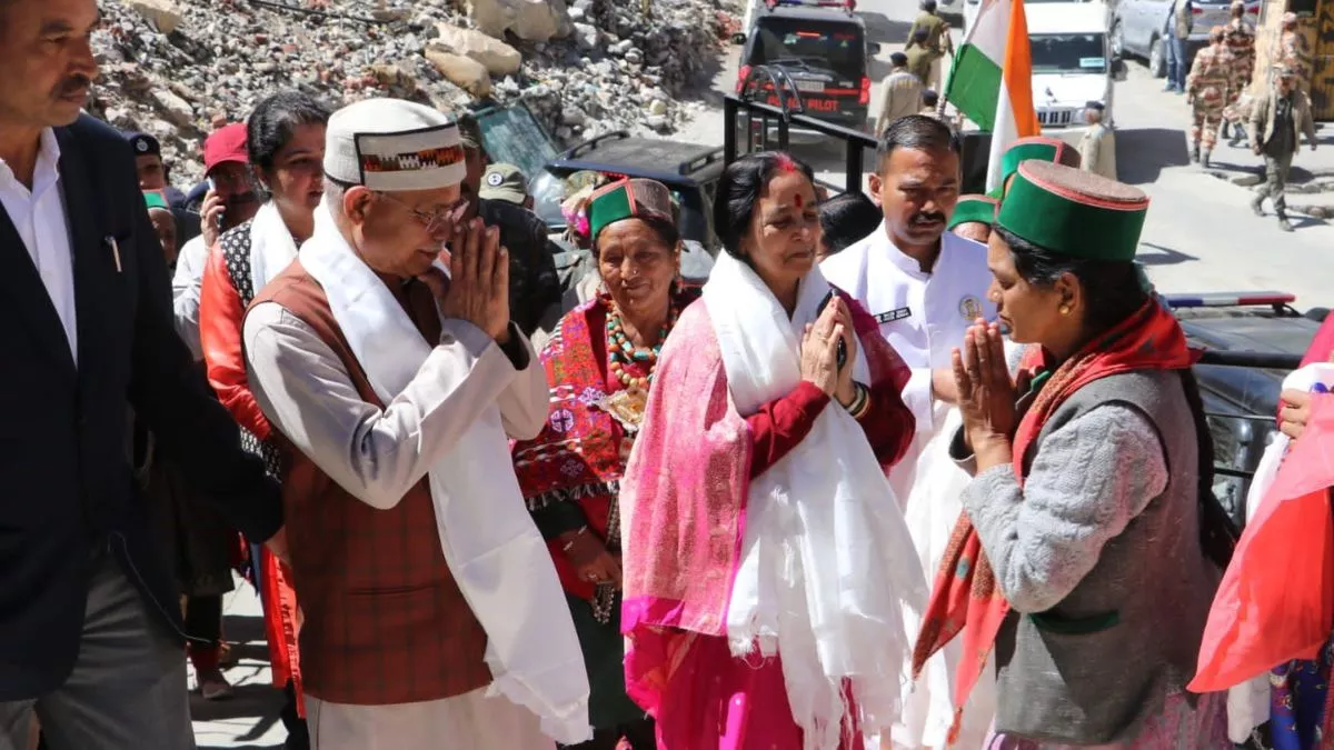 LG ने पत्नी सहित नमज्ञा गांव में लिया स्थानीय व्यंजनों का आनंद, कहा- PM की सोच है- वाइब्रेंट विलेज कार्यक्रम
