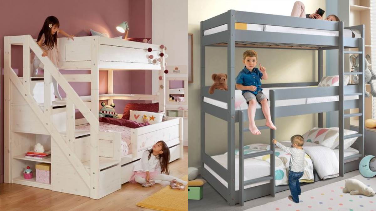 रूम के स्पेस को करें मैनेज इन Bunk Beds के साथ, जिनकी खासियत है इनमें मिल रही स्टोरेज और स्पेस सेविंग डिजाइन