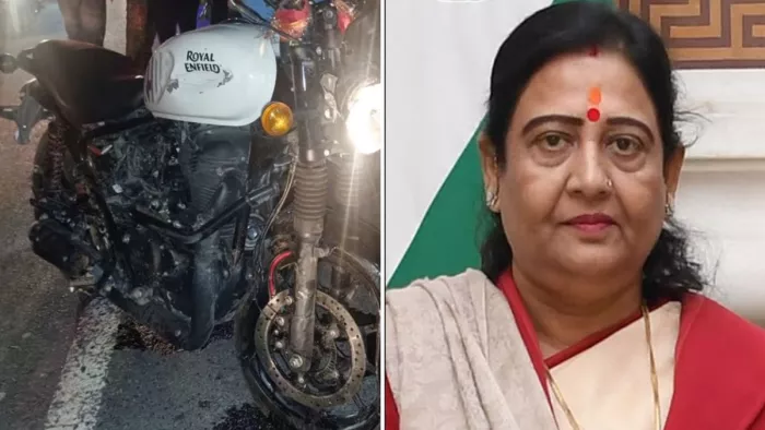 वीणा देवी के बेटे के एक्सीडेंट में एसएसपी का आया जवाब (जागरण)