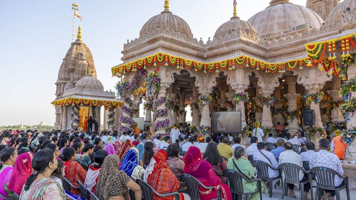 baps swaminarayan temple inaugurated in jodhpur a cultural landmark