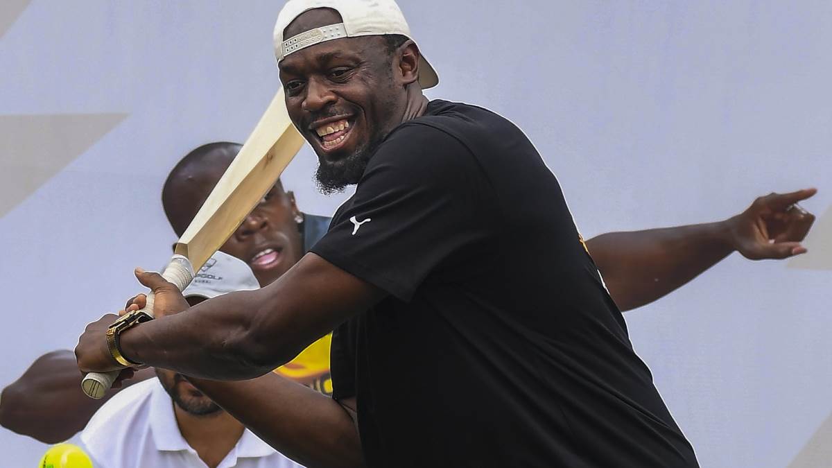usain bolt revealed that cricket was his first source of inspiration