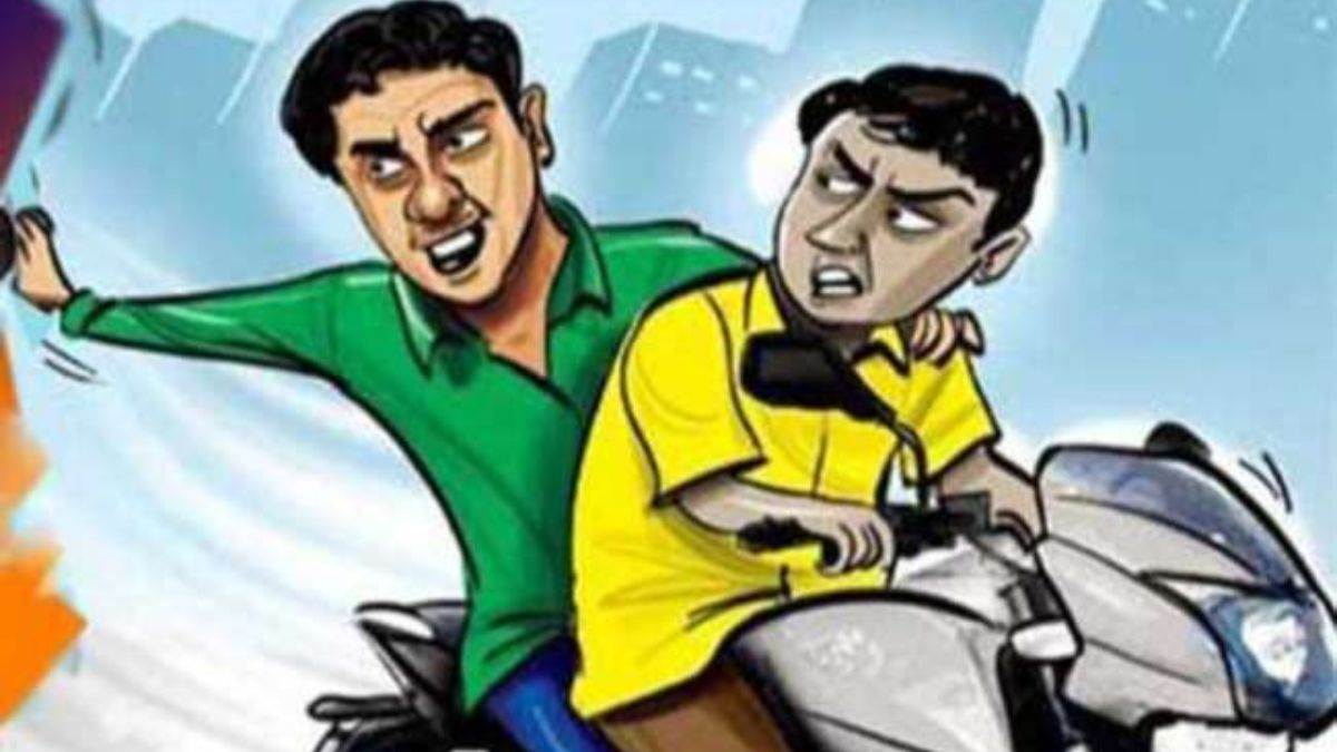 kanpur loot bike robbers snatched property dealer chain ratanlal nagar kanpur case filed