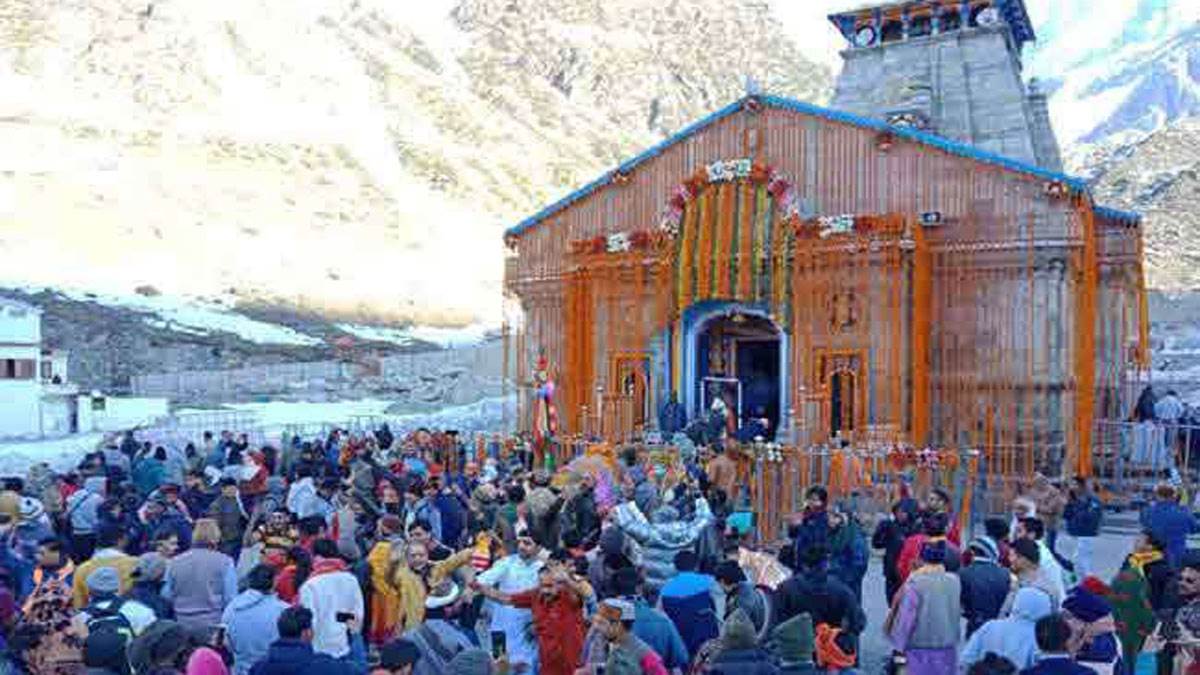 Kedarnath Closing 2022 छह माह के लिए ओंकारेश्वर में विराजेंगे बाबा
