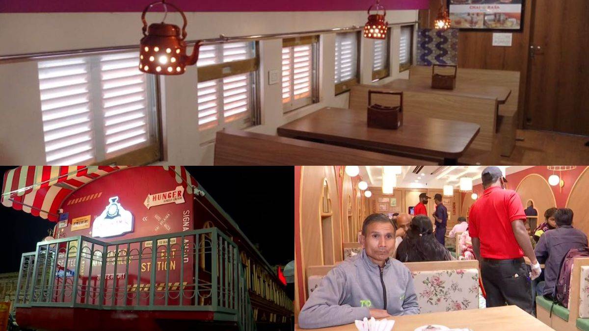 restaurant on wheels central railway akurdi chinchwad miraj baramati stations csmt mumbai nagpur bengal asansol stations