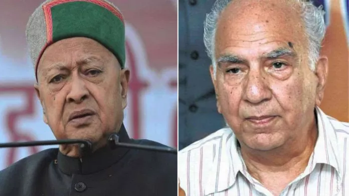 हिमाचल प्रदेश की राजनीति के दो दिग्गज नेता वीरभद्र सिंह और शांता कुमार
