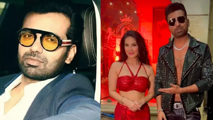 Ex IAS with Sunny Leone: सनी लियोनी के साथ काम करते नजर आए यूपी के Ex IAS अधिकारी।