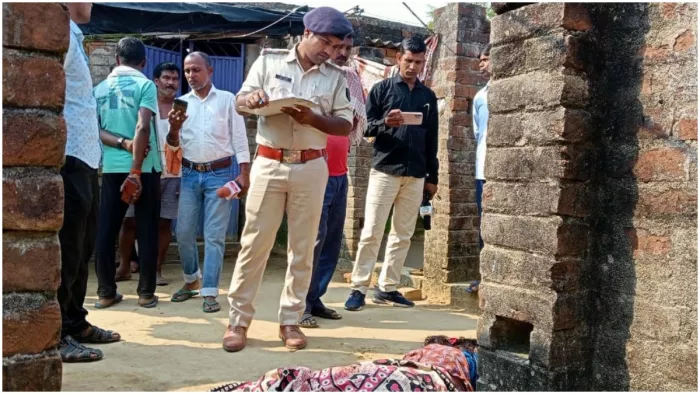 जमुई में सास-ससुर ने बहू को उतारा मौत के घाट, धारदार हथियार से काटा गला