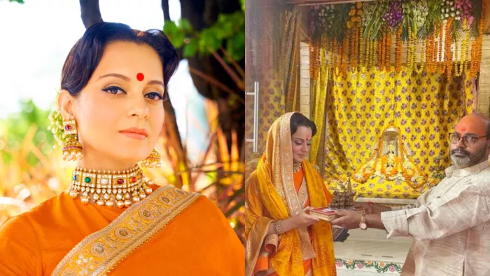 राम जन्मभूमि आयोध्या पहुंची कंगना रनोट, (Instagram Images)