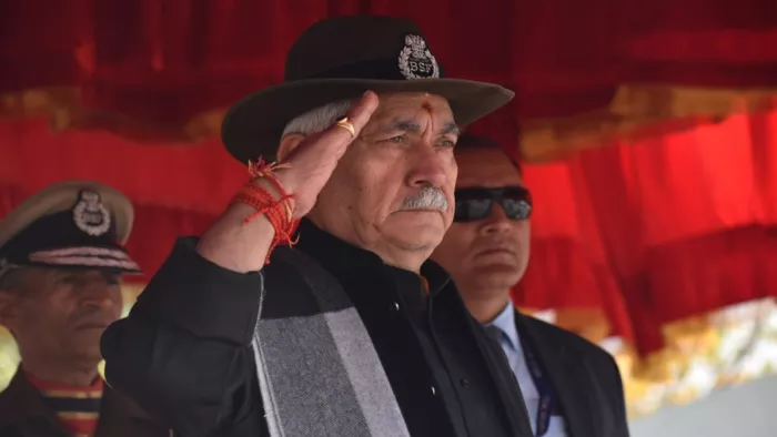 बीएसएफ के दीक्षा समारोह में उपराज्यपाल मुख्य अतिथि थे (जागरण फाइल फोटो)