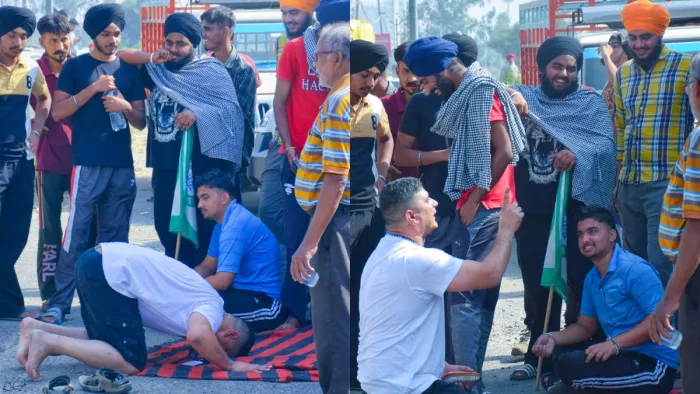 किसानों के प्रदेशभर में प्रदर्शन से लोग परेशान।