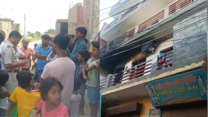 गुरुग्राम में दर्दनाक हादसा: शॉर्ट सर्किट लगी आग में जिंदा जले एक ही परिवार के 3 सदस्य।