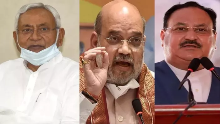 हिंदुत्व के मुद्दे पर मतदाताओं को एकजुट करने की कवायद में एनडीए, भ्रष्टाचार पर भी वार।