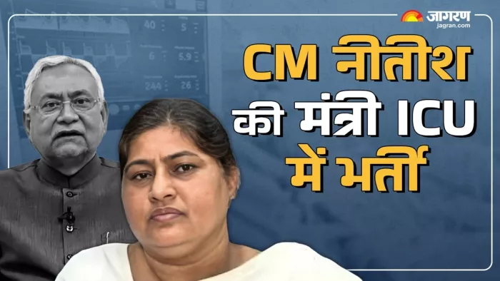 बिहार की मंत्री लेसी सिंह दुर्घटनाग्रस्त (जागरण)