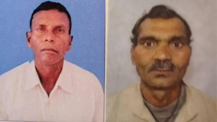 महराजगंज हादसे में मृत बाएं से ब्यासमुनि और मधुबन। जागरण