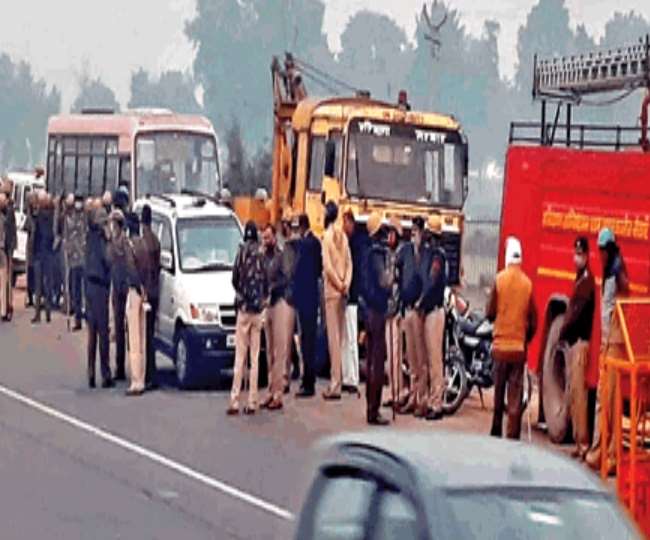 राष्ट्रव्यापी हड़ताल को लेकर पानीपत में पुलिस-प्रशासन चौकस।