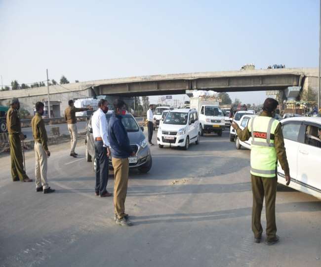 राष्ट्रव्यापी हड़ताल को लेकर पानीपत में पुलिस-प्रशासन चौकस।