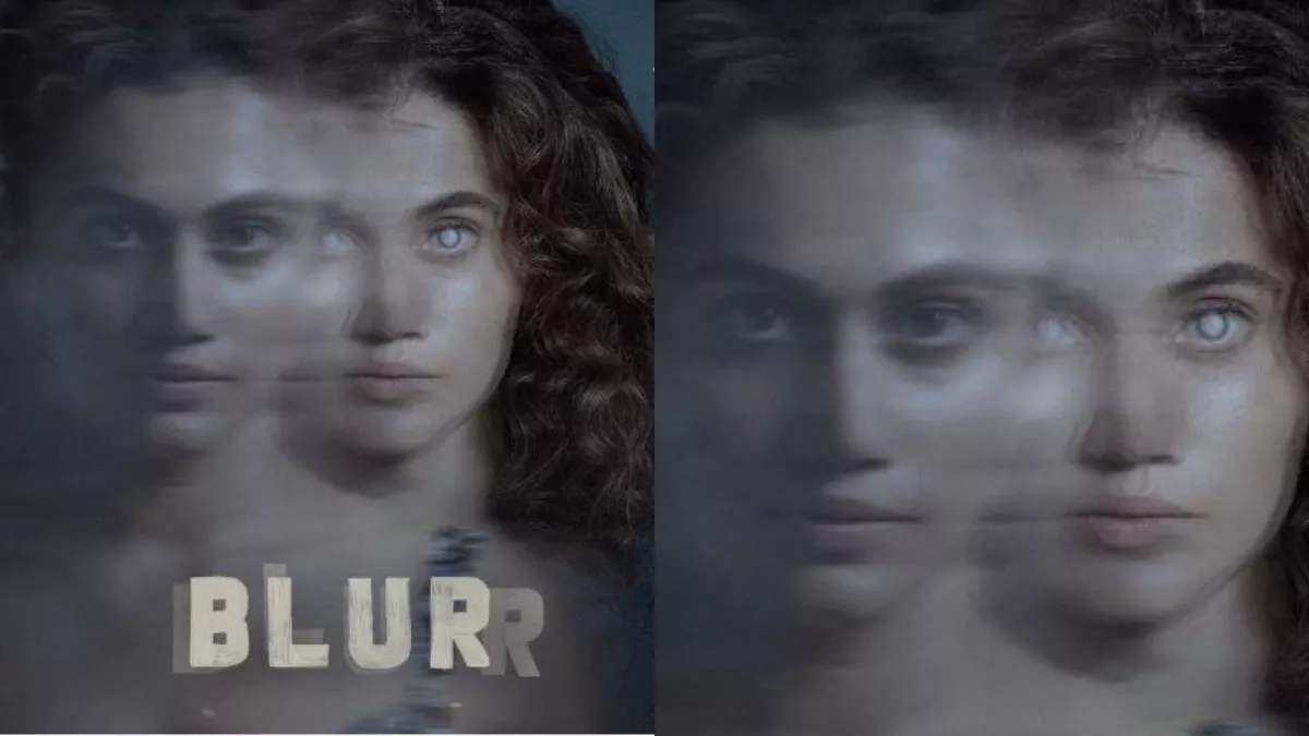 Blurr Promo Release: तापसी पन्नू फिल्म एक्ट्रेस है।
