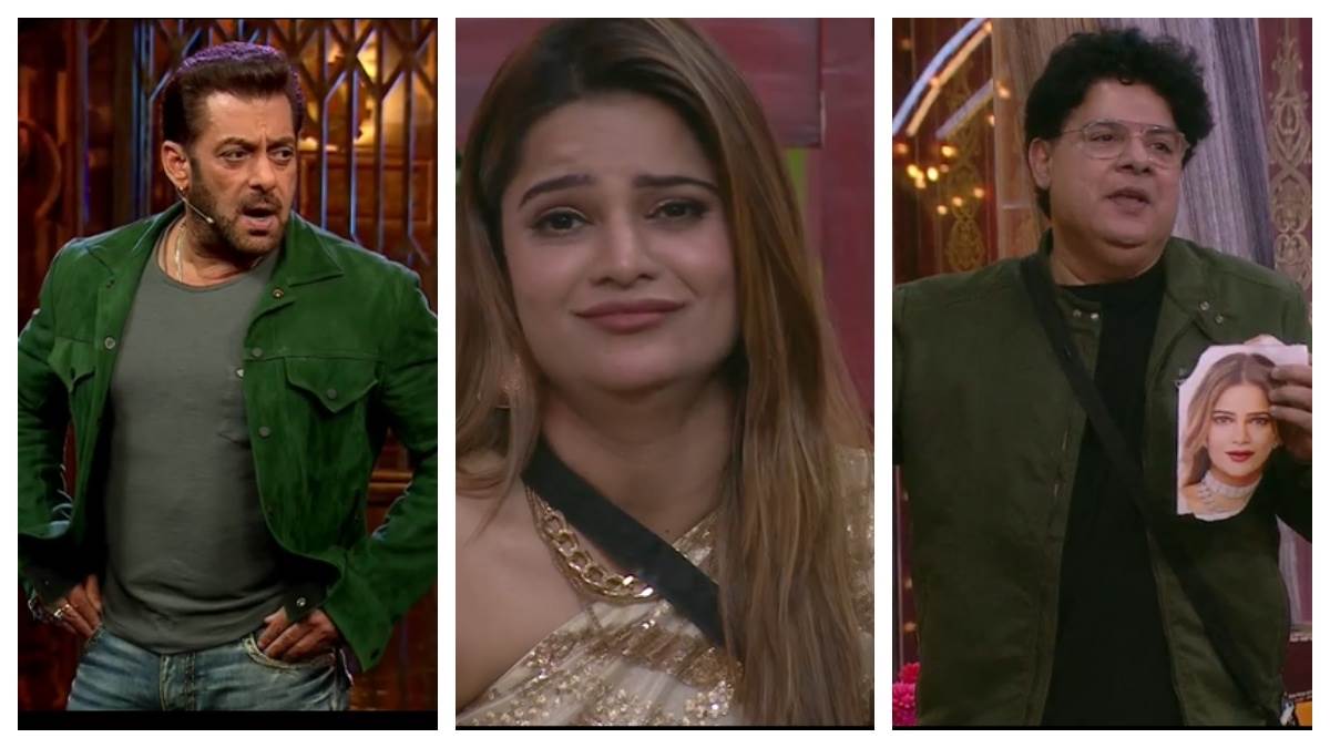 bigg boss 16 shanivaar ka vaar bigg boss 16 elimination sajid khan archana gautam salman kham priyanka abdu rozik lb