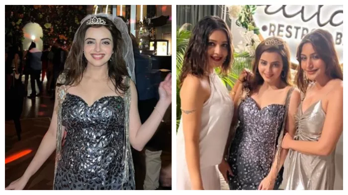 Surabhi Chandana and Mansi Parekh at Shrenu Parekh Bachelorette Party