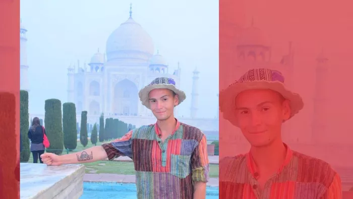 Taj Mahal Lover: ताजमहल की दीवानगी, दीदार से पहले बनवाया टैटू, 8000 KM की पैदल यात्रा पर है निको मोरो