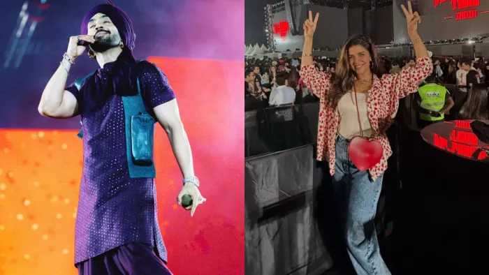 दिलजीत दोसांझ के कंसर्ट में पहुंची निमरत कौर