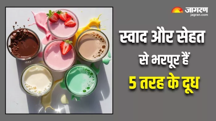 National Milk Day 2024: किसने कहा कि सर्दियों में दूध पीना बोरिंग है? ट्राई करें 5 तरीके (Image Source: Meta,AI)