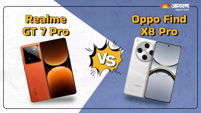 Realme GT 7 Pro vs Oppo Find X8 Pro: किसे खरीदना चाहिए।