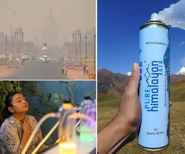 Oxygen bar to fake rain are the ways through which India tried to beat its  air pollution