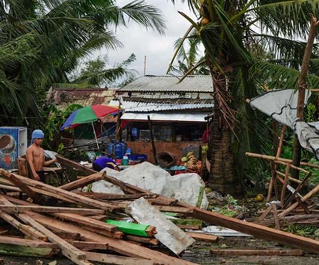 Phanfone तूफान ने क्रिसमस के दिन मचाई फिलीपींस में तबाही, अबतक 16 लोगों की ले चुका है जान