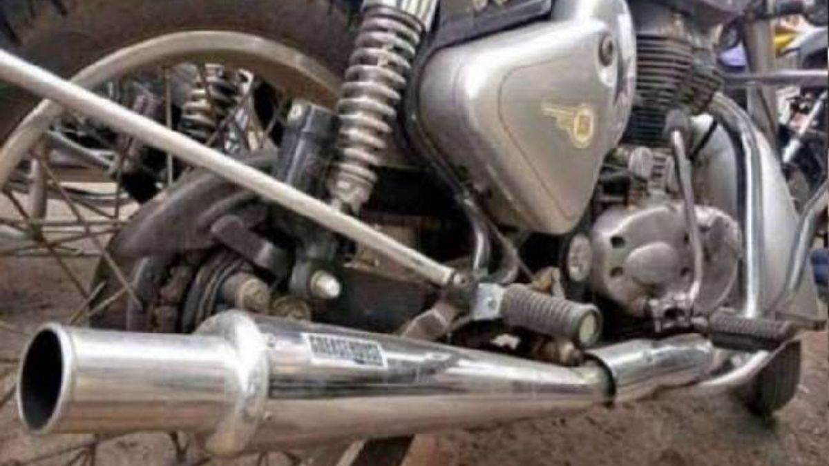 Jharkhand News: बुलेट की तेज आवाज पड़ेगी भारी, मॉडिफाई साइलेंसर पर पुलिस  रखेगी पैनी नजर; ऑन द स्पॉट होगा एक्शन - Bullet loud sound will prove costly  police keep close watch on