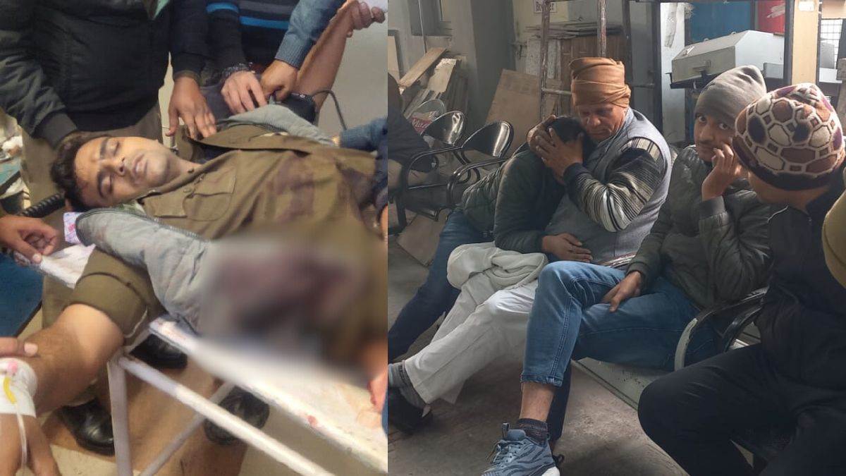 kannauj encounter constable injured by history sheeter bullet in kannauj sacrificed his life