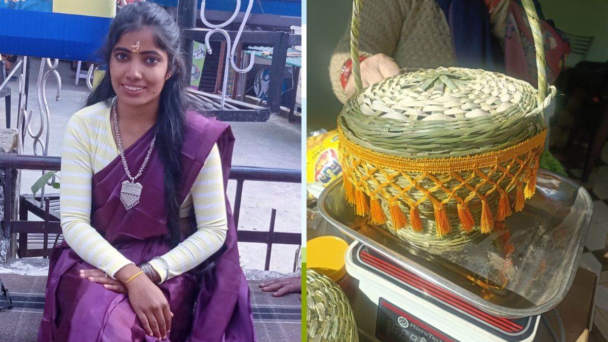 aarti panwar of uttarakhand made an alternative to plastic selling ringal in new design also got employment