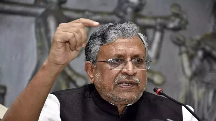 '...हिंदुओं को गाली देने की सुपारी मिली', सुशील मोदी का I.N.D.I.A पर बड़ा प्रहार (फाइल फोटो)