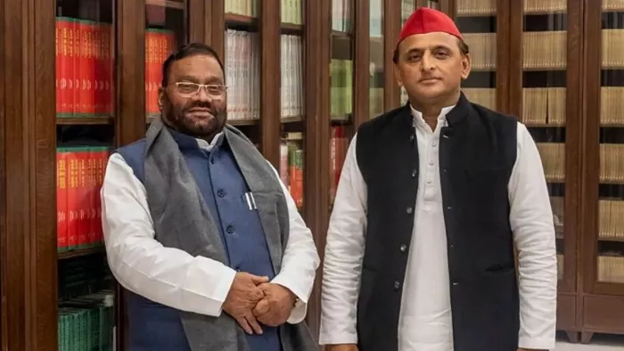 सपा नेता स्वामी प्रसाद मौर्य ने हिंदू धर्म को लेकर विवादित बयान दिया है।(फोटो सोर्स: एएनआई)
