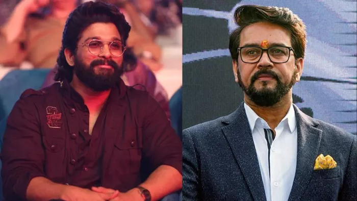 Pushpa 2 Stampede Row: अल्लू अर्जुन के समर्थन में आए अनुराग ठाकुर। (फोटो सोर्स: पीटीआई)