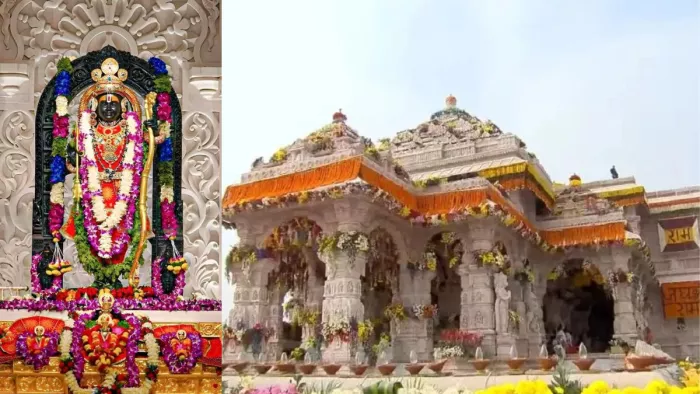 राम मंदिर में दर्शन की टाइमिंग बढ़ी।