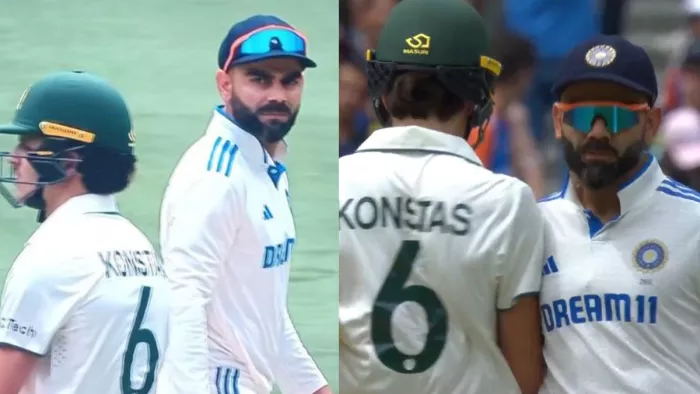 India vs Australia: Sam Konstas और Kohli के बीच मैदान क्या हुआ?