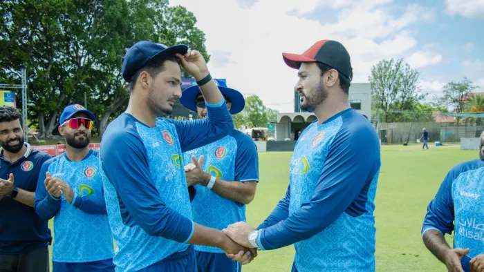 जिम्बाब्वे और अफगानिस्तान के बीच पहले टेस्ट मैच में छह खिलाड़ियों ने किया डेब्यू। फोटो- ACB