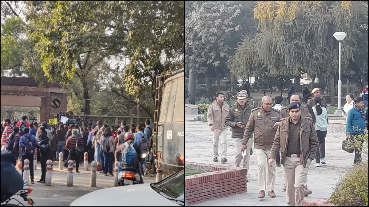 Delhi University: BBC की डॉक्युमेंट्री की स्क्रीनिंग को लेकर छात्रों का प्रदर्शन, 20 हिरासत में; धारा 144 लागू