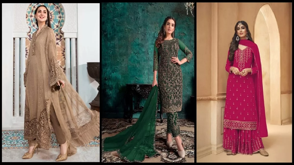 Wedding Suits For Women: शादी में सूट पहनने के लिए यहां देखें लेटेस्ट कलेक्शन, ट्रेंडी लुक से मच जाएगा तहलका