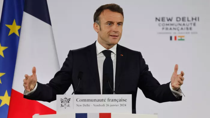 Emmanuel Macron on Olympics: ओलंपिक मेजबानी के लिए इमैनुअल मैक्रों ने किया ये वादा (फोटो एएफपी)