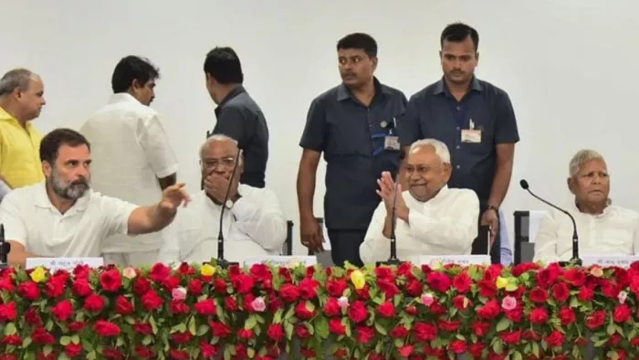Lok sabha elections 2024 इंडी गठबंधन पर भाजपा ने कसा तंज। (फाइल फोटो)