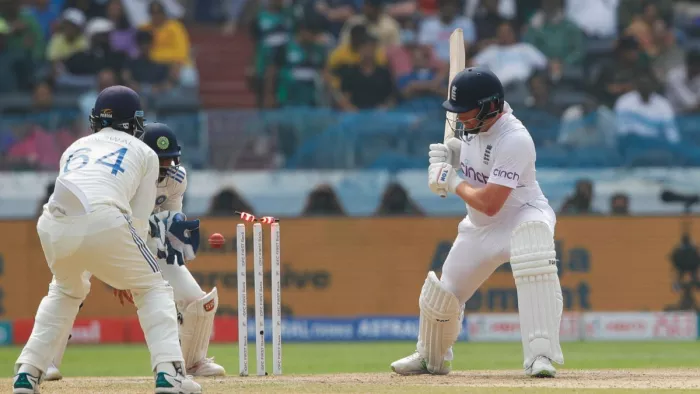 IND vs ENG: जडेजा ने किया बेयरस्टो को क्लीन बोल्ड।