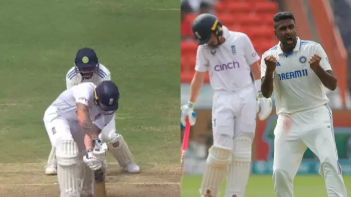 IND vs ENG: अश्विन ने बेन स्टोक्स को किया क्लीन बोल्ड।