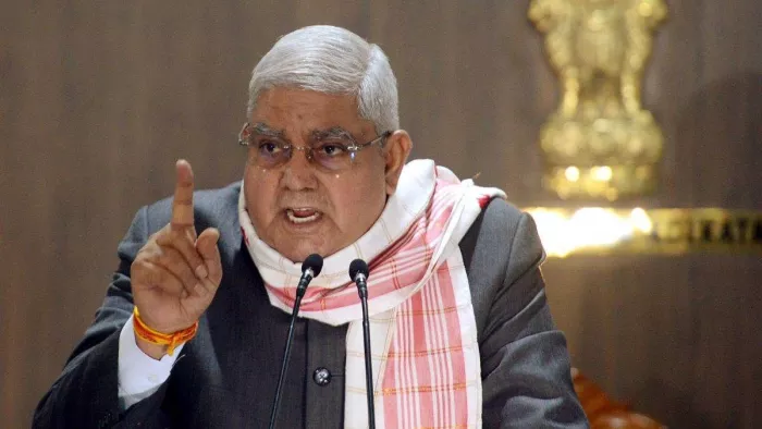 अवैध प्रवासियों का उपराष्ट्रपति धनखड़ ने उठाया मुद्दा (फाइल फोटो)